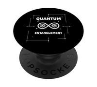 Vêtements Graphiques Quantum Intanglement Infinity Atom Physics PopSockets PopGrip Adhésif