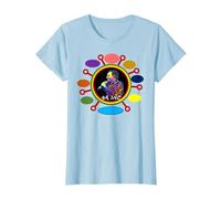 Vêtements habillés éthiopiens Teddy Afro T-Shirt, Femme, Bleu Céleste, 3XL