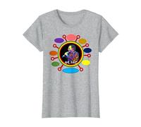 Vêtements habillés éthiopiens Teddy Afro T-Shirt, Femme, Gris Chiné, XL