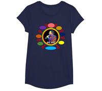 Vêtements habillés éthiopiens Teddy Afro T-Shirt, Fille, Bleu Marine, XS