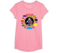 Vêtements habillés éthiopiens Teddy Afro T-Shirt, Fille, Rose, L