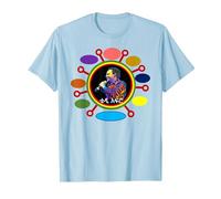 Vêtements habillés éthiopiens Teddy Afro T-Shirt, Homme, Bleu Céleste, S