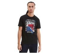 Puma Photo Short Sleeve T-shirt Noir L Homme