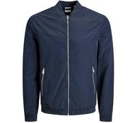 Veste bomber Courte Baseball Manches longues Bleu Marine Bleu XS
