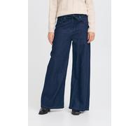 Vêtements Ichi IHBERISEL WIDE PA pour Femme 31 Bleu