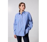 Chemise manches longues femme Ichi Sadia SH2 Bleu 38