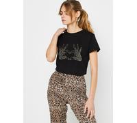 Vêtements IKKS Women Tee-Shirt BW10105 pour Femme XS Noir