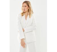 Vêtements IKKS Women Ves Ta Rayee BY40065 pour Accessoires 34 Blanc