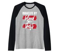 Vêtements Israélites Hébreux Noirs Israélites Par Blood Not Theft Manche Raglan