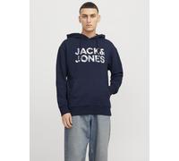 Vêtements Jack & Jones JJEBRYAN CORP LOGO SWEAT HOOD NOOS pour Homme S Bleu