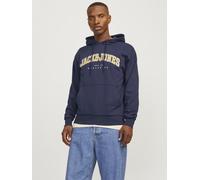 Vêtements Jack & Jones Jjecaleb Varsity Sweat Hood Noos pour Accessoires S Bleu