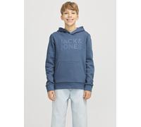 Vêtements Jack & Jones Jjecorp Logo Sweat Hood Noos Jr pour 16A Bleu