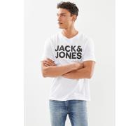 Vêtements Jack & Jones Jjecorp Logo Tee Ss O-Neck Noos pour Accessoires XS Blanc