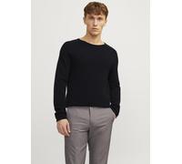 Vêtements Jack & Jones JJEHILL KNIT CREW NECK NOOS pour Accessoires XL Noir
