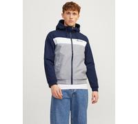Vêtements Jack & Jones Jjerush Hood Bomber Noos pour Homme M Bleu