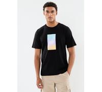 Vêtements Jack & Jones JORARUBA SUNSET BRANDING TEE SS C.N pour Accessoires XXL Noir