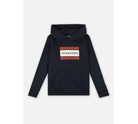 Vêtements Jack & Jones Jorfrederiksberg Box Sweat Hood Sn Jnr pour Accessoires 10A Bleu