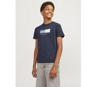 Vêtements Jack & Jones Jorfrederiksberg Box Tee Ss C.N Sn Jnr pour Accessoires 12A Bleu