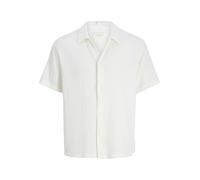 Vêtements Jack & Jones Jornantucket Double Cloth Shirt Ss Jnr pour Enfant 10A Blanc