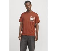 Vêtements Jack & Jones JORSPLIT AOP POCKET TEE SS CREW NECK pour Homme S Marron