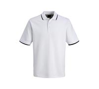 Vêtements Jack & Jones Jprblaethan Detail Ss Polo Jnr pour Enfant 10A Blanc