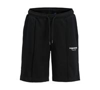 Vêtements Jack & Jones Jpstvesterbro Sweat Shorts Gms Sn Jnr 12254196 pour Enfant 10A Noir