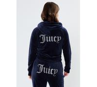 Juicy Couture Veste de survêtement 'Madison' marine / argent, Taille XL