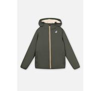 K-Way - Veste courte doublée polaire - Le Vrai 3.0 Claude Orsetto Green Black en Nylon - Taille S - Kaki Kaki S
