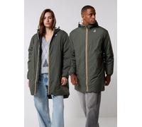 K-Way - Veste longue isolée et imperméable - Le Vrai 4.0 Eiffel East Orsetto Green Blackish en Nylon - Taille M - Vert Vert M