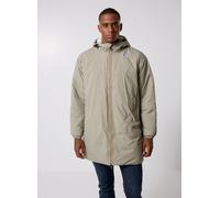 K-Way - Veste longue isolée et imperméable - Le Vrai 4.0 Eiffel East Orsetto Green Oak en Nylon - Taille M - Kaki Kaki M