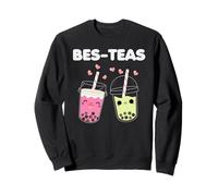 Vêtements Kawaii Boba Bubble Milk pour Les Amateurs de thé et de Boissons pour Femmes Sweatshirt