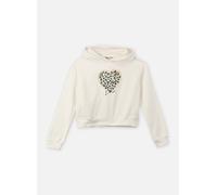 Vêtements Kids Only Kogcooper Life Lov E Ls Hood Fr Swt Noos pour Enfant 7A - 8A Blanc