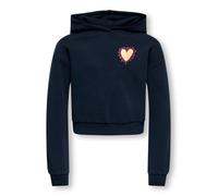 Vêtements Kids Only Kogcooper Life Lov E Ls Hood Fr Swt Noos pour Enfant 7A - 8A Bleu