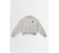 Vêtements Kids Only Kogevisa L/S O-Neck Short Swt pour Enfant 13A - 14A Gris