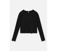 Vêtements Kids Only Kognella L/S O-Neck Top Jrs Noos pour Enfant 9 - 10A Noir