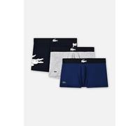 Boxer Lacoste Stretch Coton Logo bleu marine blanc (3 unités) - S