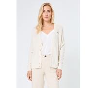 Vêtements Lacoste Cardigan femme Lacoste pour Femme 40 Blanc