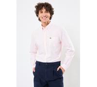 Vêtements Lacoste Chemise regular fit Oxford CH1911 pour Homme 40 Rose