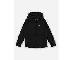 Vêtements Lacoste Core Fleece Full Zip Hoodie pour Enfant 12A Noir