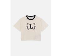 Vêtements Lacoste Crest Relaxed Tee pour Enfant 8A Blanc