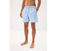 Maillot de bain Lacoste Mid Length Placed Print bleu clair - M