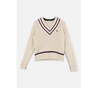 Vêtements Lacoste Mixed Stitch Sweater pour Enfant 12A Blanc