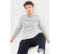 Vêtements Lacoste Pull à col rond en coton pour Homme 3XL Gris