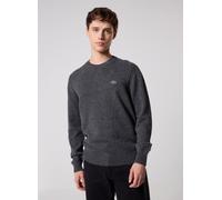 Vêtements Lacoste Pull Col Rond AH5173 pour Homme S Gris
