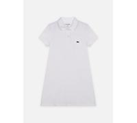 Vêtements Lacoste Robe MC enfant EJ2816 pour Enfant 10A Blanc