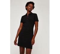 Vêtements Lacoste Robe polo en piqué EF5473 pour Femme 34 Noir