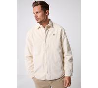 Vêtements Lacoste Surchemise légèrement rembourrée velours pour Accessoires XL Blanc