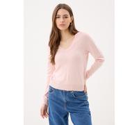 Vêtements Lacoste Sweaters Female AF3964 pour Femme 38 Rose