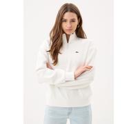 Vêtements Lacoste Sweatshirt Col Montant SF5271 pour Femme 40 Blanc