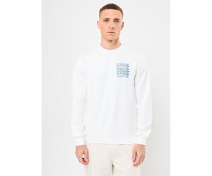Vêtements Lacoste Sweatshirt col rond Lacoste SH0287 pour XL Blanc